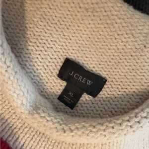 Classic & timeless J. Crew Off-White Rollneck Knit Sweater